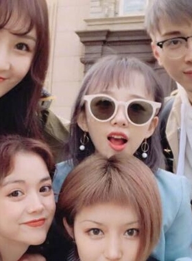 墨镜复古风太阳眼镜张大奕同款