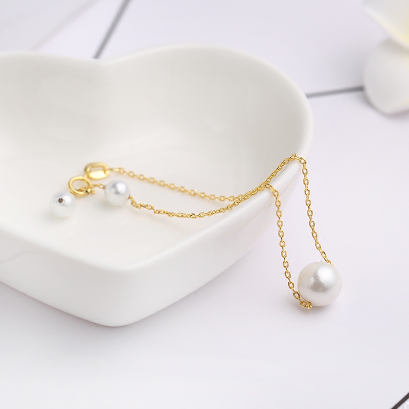 母贝珍珠路路通手链贝壳珠S925纯银链子饰品韩版简约女学生转运珠|msdalam kategori Aksesori/Barang Kemas Fesyen, gelang - dari Buy2taobao.com untuk memberikan perkhidmatan ejen Taobao profesional membeli