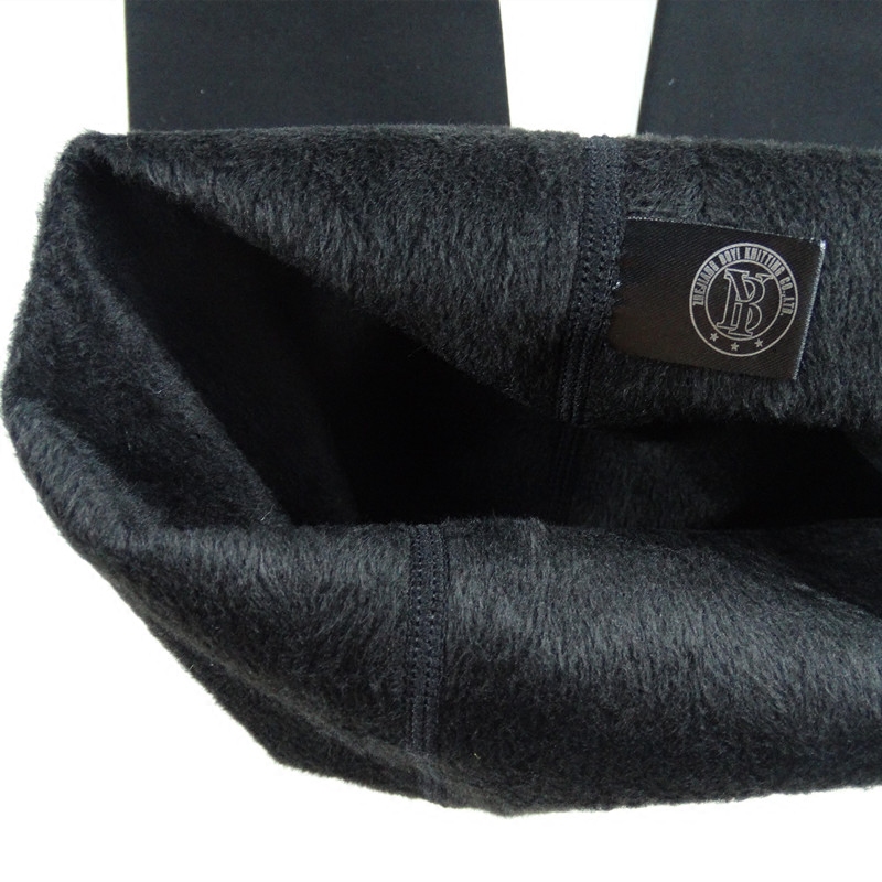 美尔丝龙爪毛薄绒脚底防滑保暖裤