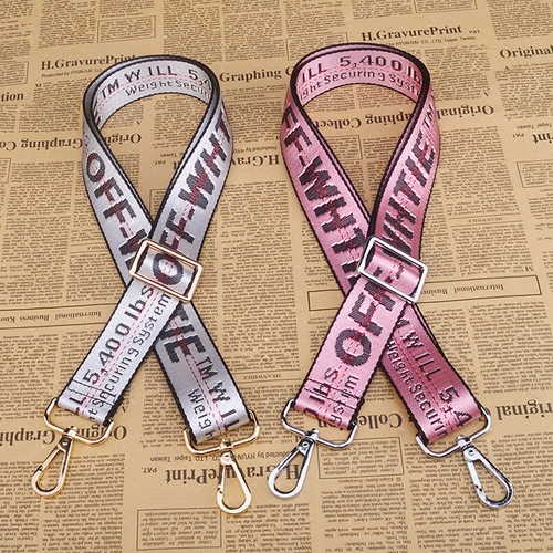 Бретели, аксессуар с буквами, сумка на одно плечо, нейлоновый ремешок для сумки