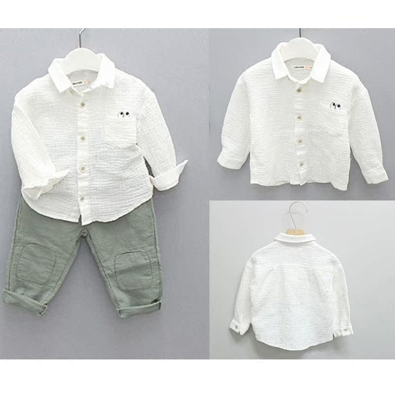 Chemise enfant LUNCH PACK à manche longue - Ref 2083701 Image 3