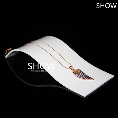 有机玻璃展示架亚克力高档珠宝首饰道具银项链吊坠翡翠玉饰品手链