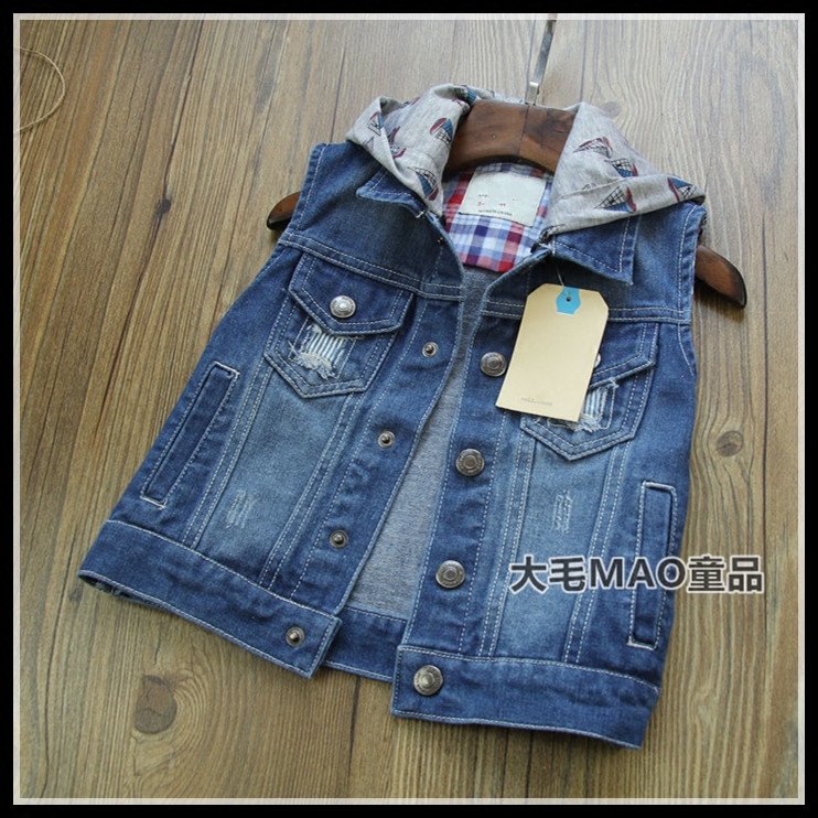 Gilet enfant en toile - Ref 2070313 Image 1