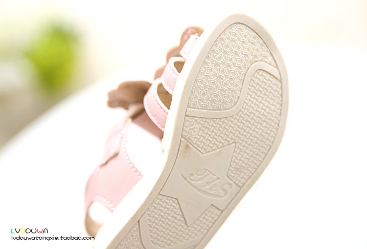 Sandales enfants en PU orteil totem pour été - semelle plastique - Ref 1053467 Image 4