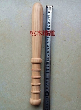 订做棒槌按摩板肥城桃木