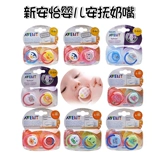 Детская силиконовая мультяшная соска, 0-6 мес., 6-18 мес.