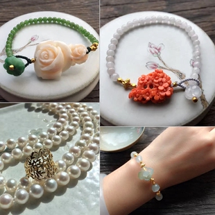 遇见你 珠宝手链项链孤品 幸运