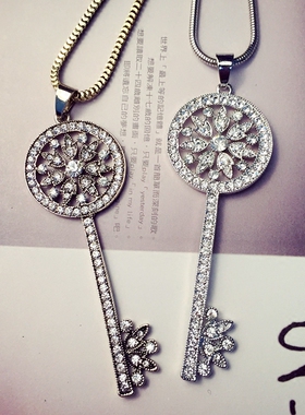 浪漫钥匙百搭水钻钥匙女士挂件