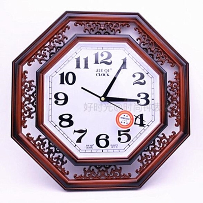 杰琪钟表八角形中式仿古田园卧室