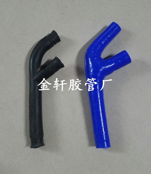 帕萨特领驭 b5 1.8t三通废气管 耐高温硅胶进气管