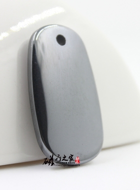 欧美风无磁性天然石海军吊坠