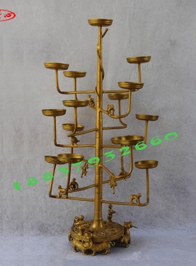 每部古装剧都会用的十五枝连盏灯