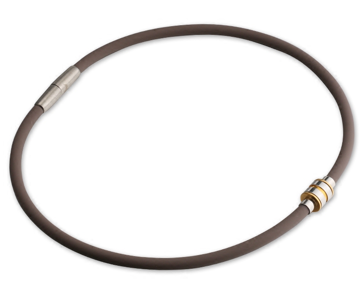 LAW FUJIMOTO JAPAN GOLD GENUINE RADIATION NECKLACE MEN AND WOMEN ANTI-FATIGUE NECKLACE MAGNETIC THERAPY NECKLACE CERVICAL SPINE TITANIUM COLLAR