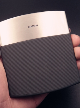 Stelton不锈钢烟盒10支装男女金属香菸便携迷你烟盒个性生日礼物