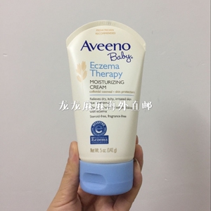 美国Aveeno Baby婴儿改善shi疹 保湿滋润乳霜 141g
