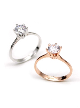 丽晶品牌金六爪仿真日韩礼物指环