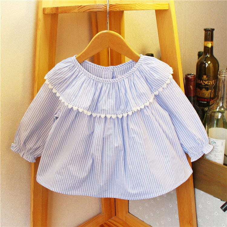 Chemise fille à manche longue - Ref 2085295 Image 1