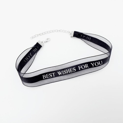 轻运动快时尚颈带性感女欧根纱