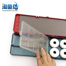 多功能三合一j塑料漂盒渔具主线子线盒多层配件盒漂盒