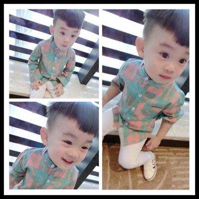 Chemise enfant RYBB à manche longue - Ref 2083688 Image 1