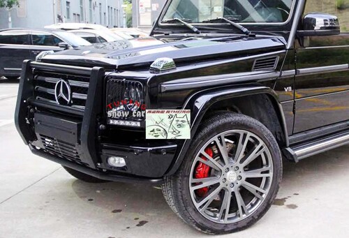 W463 G320G350 G500 G55 G63 G65 前保杠 半护杠 防撞保险杠