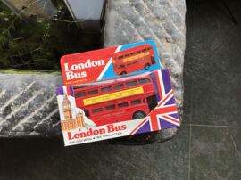 英国London Bus 伦敦双层巴士 合金双层巴士模型老货收藏