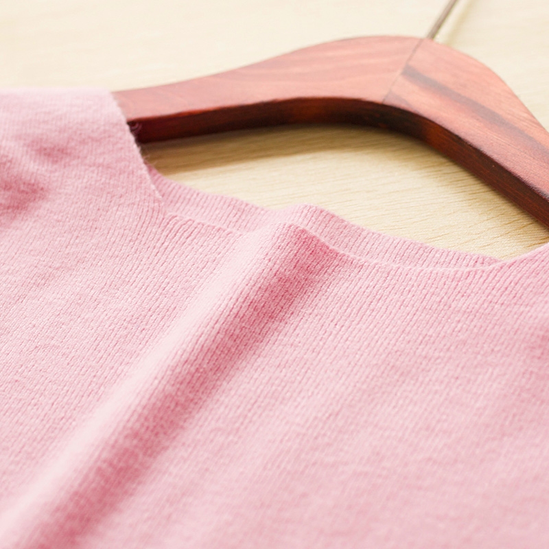 The new short paragraph spring sweater coat women 's head sets of women' s word shirt collar shirt bottom long sleeve shirt