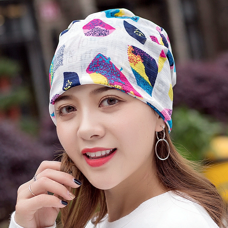 女夏透气包头帽头巾帽防风帽子
