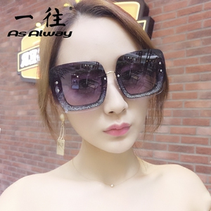 2023明星款太阳镜女士大框网红同款墨镜潮个性韩国大脸圆脸眼镜