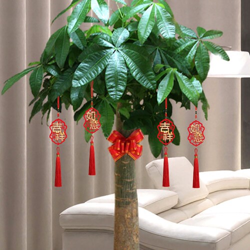 植绒布小挂件新年乔迁开业装饰品