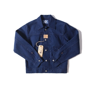 新疆棉 夹克 506XX款 工装 巴黎扣 丹宁赤耳短款 INDIGO靛蓝染