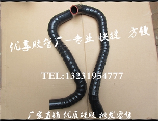 江铃驭胜S350增压器输气管 中冷管输气管 增压器硅胶管软管改装