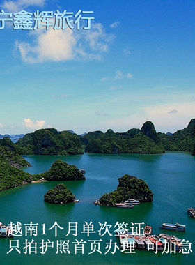 越南·一个月单次入境·广州送签·全国人民可办理 加急1天出办理越南旅游另纸签证，不限口岸机场海陆空全通