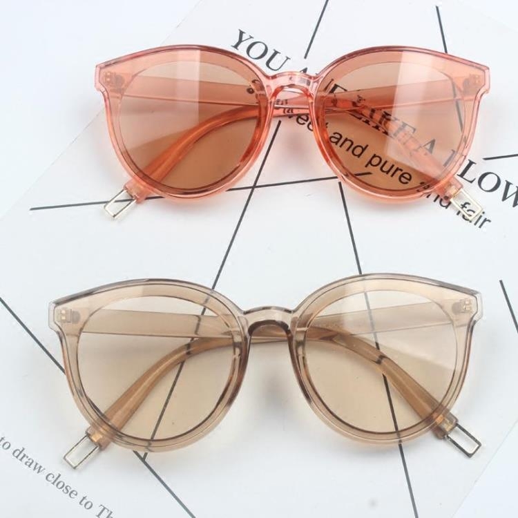 2022明星同款经典眼镜复古百搭墨镜女潮韩国女明星圆脸偏光太阳镜