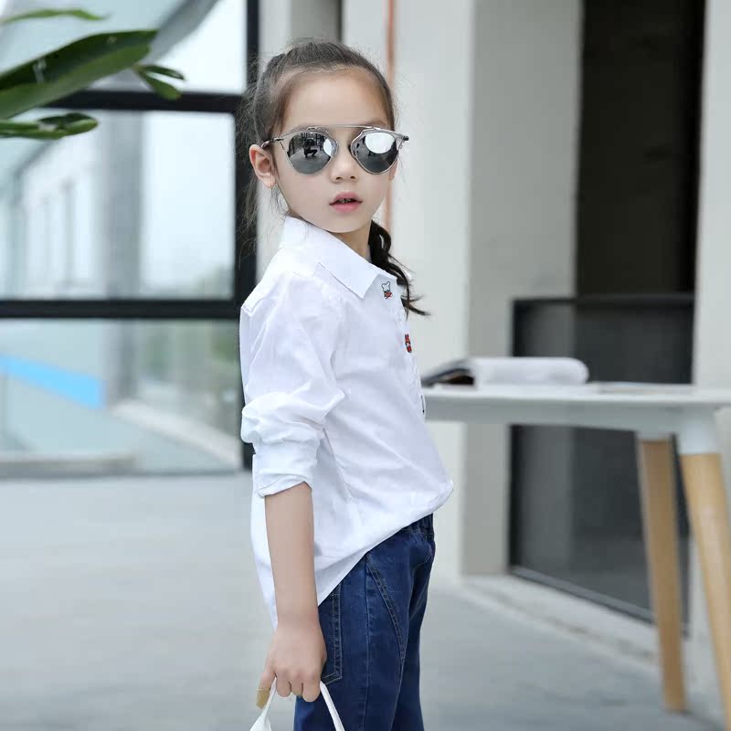 Chemise fille à manche longue - Ref 2085429 Image 5