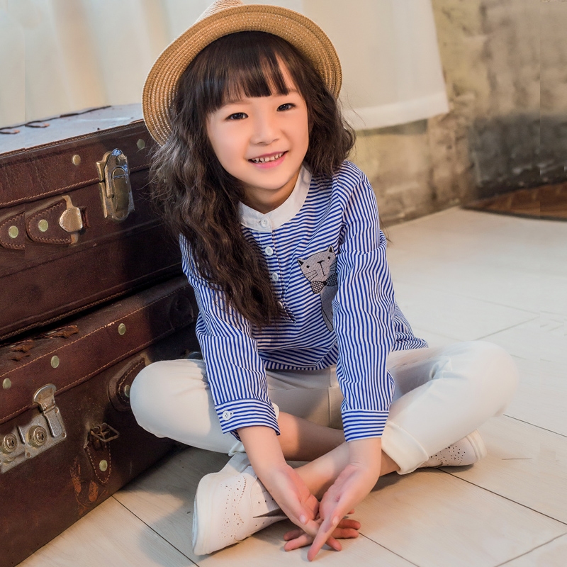 Chemise fille POGGE à manche longue - Ref 2084477 Image 4