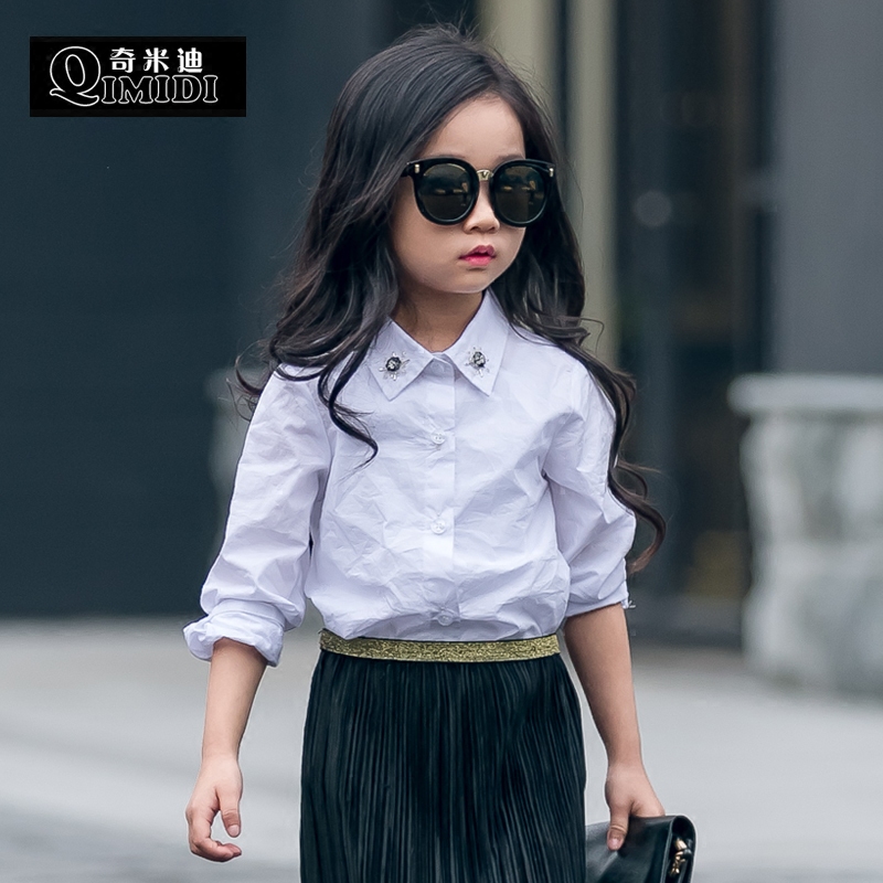 Chemise fille à manche longue - Ref 2085265 Image 1