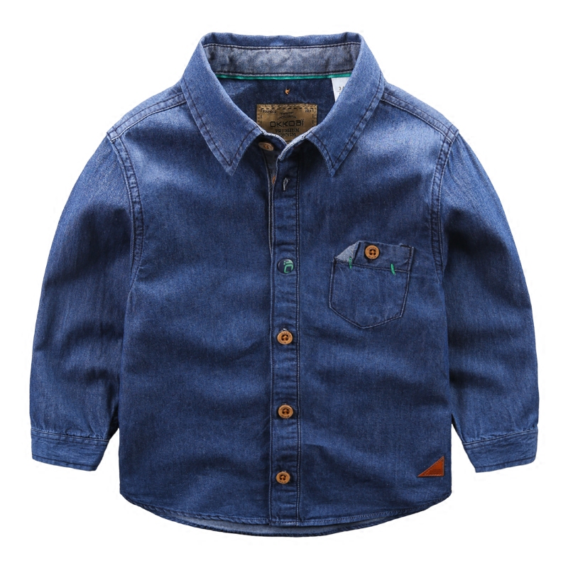 Chemise garcon à manche longue - Ref 2075645 Image 1