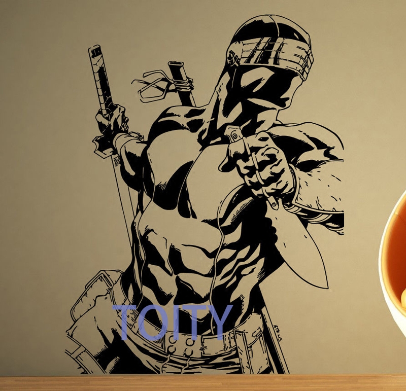 动画特种部队 G I Joe 成员面具人Snake Eyes 装饰贴纸卡通贴画