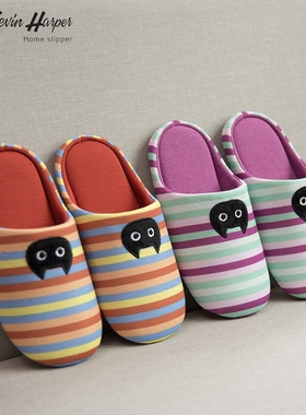 秋冬儿童棉拖鞋女室内防滑居家居木地板棉拖鞋软底静音月子拖鞋春