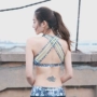 Đẹp trở lại chạy thể thao đào tạo yoga áo ngực tập thể dục đồ lót mà không có vòng thép chống sốc tập hợp khuôn mẫu - Đồ lót thể thao áo ngực chạy bộ