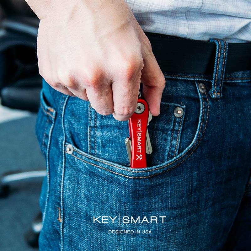 美国 KeySmart钥匙扣 Key Smart Rugged钥匙收纳器送扩展包配件-封面