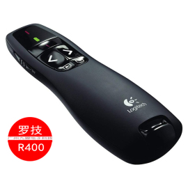 logitech罗技r400无线翻页笔，ppt演示器，红光投影激光遥控笔