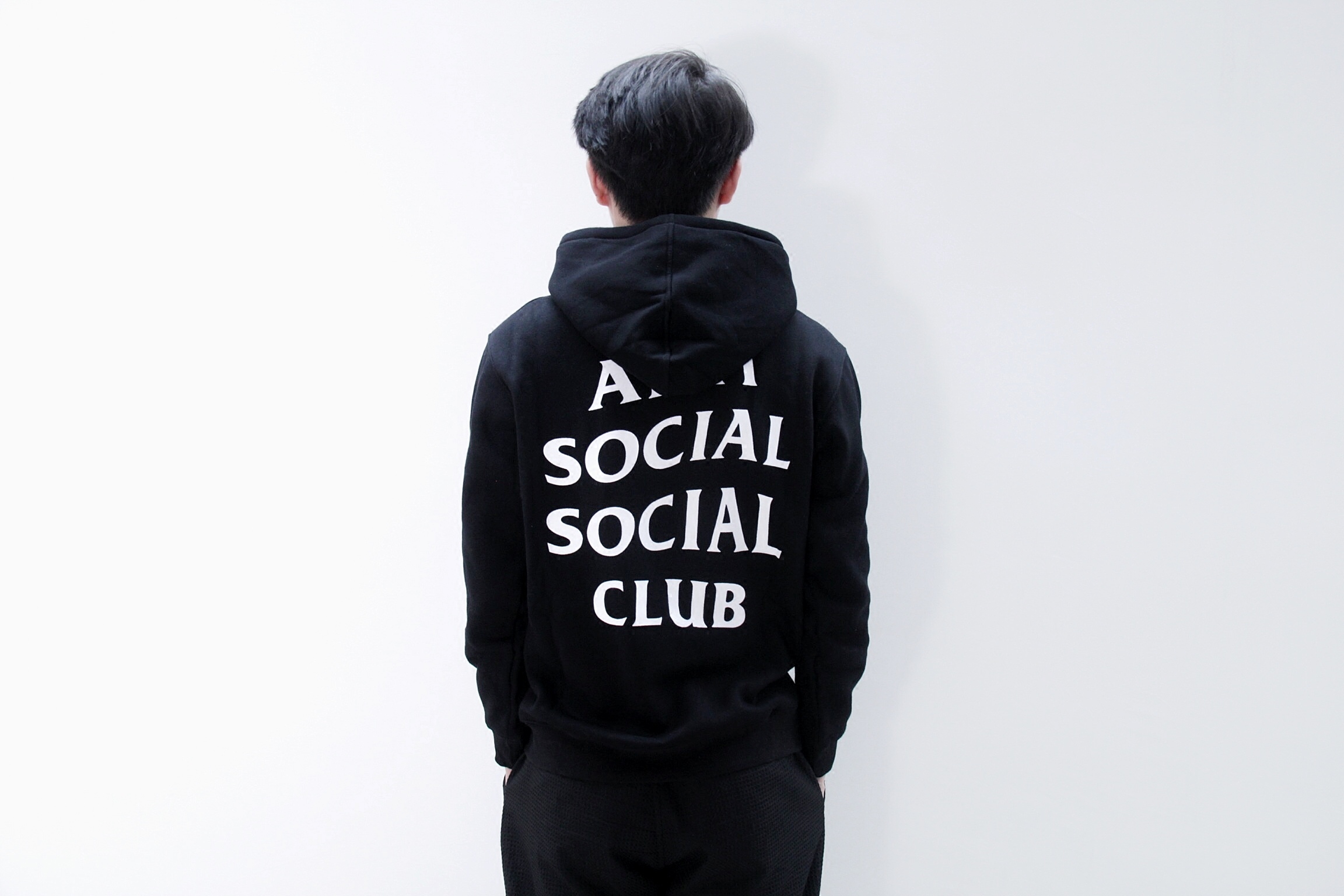 欧美ANTI SOCIAL SOCIAL CLUB侃爷男女连帽卫衣GD Yeezy帽衫assc-封面