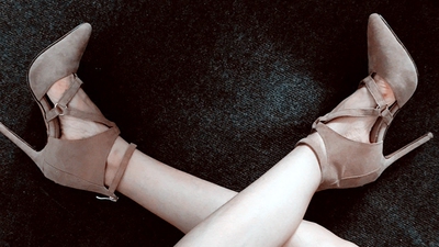 sillarulers女鞋浅灰色t台真皮