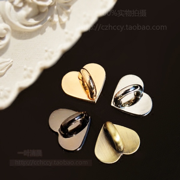 贴片小号爱心金属饰品配件