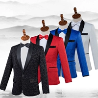 Phù hợp với người đàn ông tự tu luyện cá tính chú rể trang phục lễ cưới chủ nhà biểu diễn hợp xướng phòng thu - Suit phù hợp vest nam đẹp