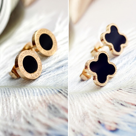 包邮韩版高品质耳环饰品韩国优质钛钢大牌春季新款耳钉女新年礼物