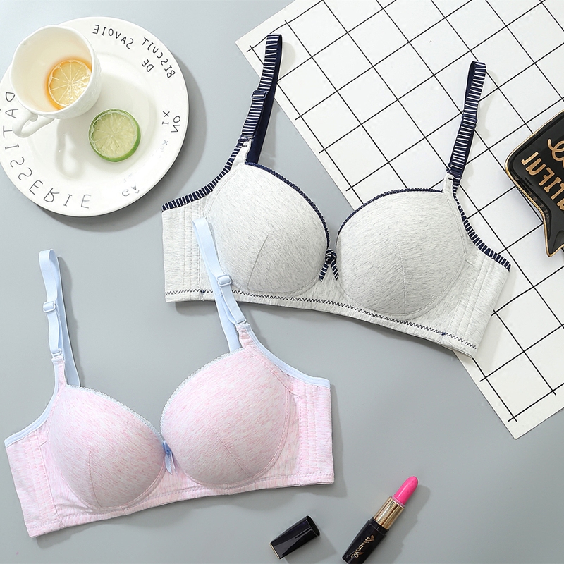无钢圈纯棉聚拢调整型少女文胸学生薄模杯发育期舒适防外扩内衣罩在类目 女士内衣/男士内衣/家居服, 文胸中 - 来自Buy2taobao.com提供专业的淘宝代购服务