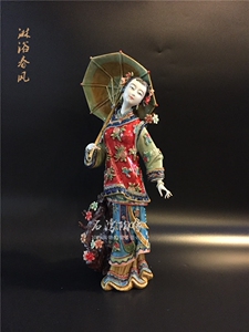 古典仕女  石湾陶瓷公仔  家居饰品 电视柜 饰柜 摆件